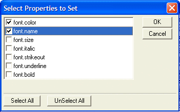 Font Properties